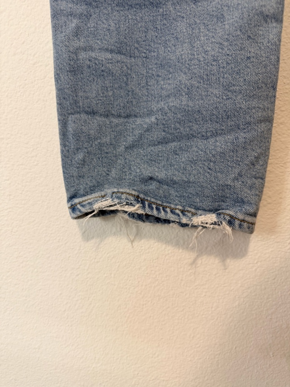 AGOLDE Riley High Rise Straight Crop Jeans Size 30 - Picture 6 of 9